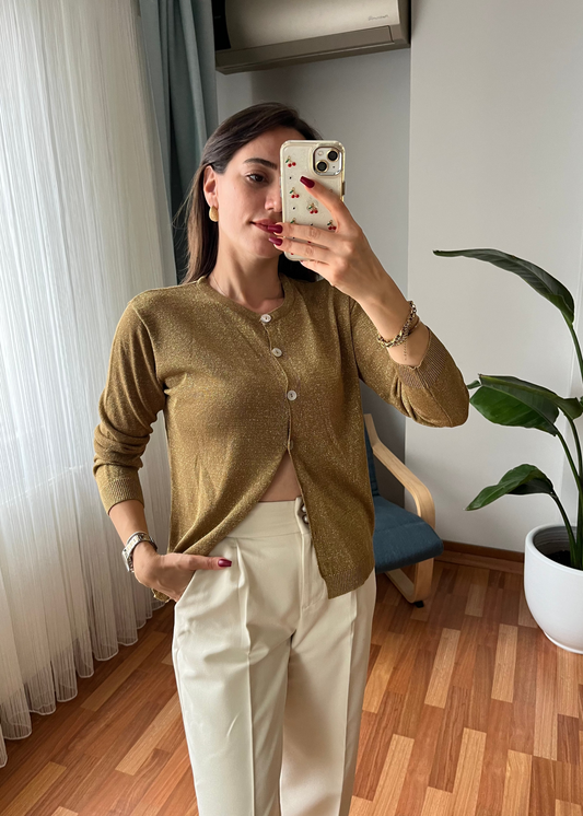 SİMLİ TRİKO HAKİ HIRKA