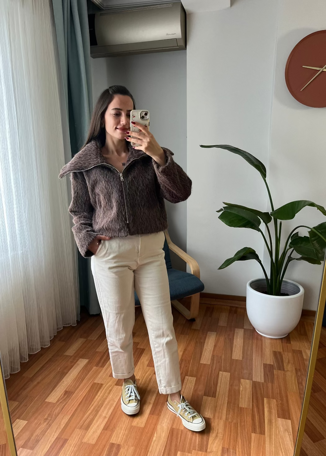 VİZON TÜYLÜ CEKET